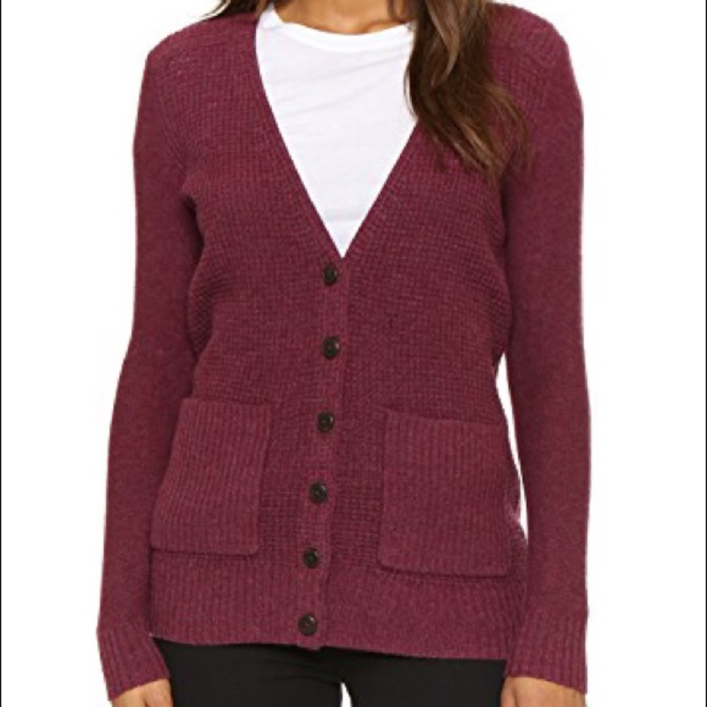 Madewell Waffleknit Cardigan